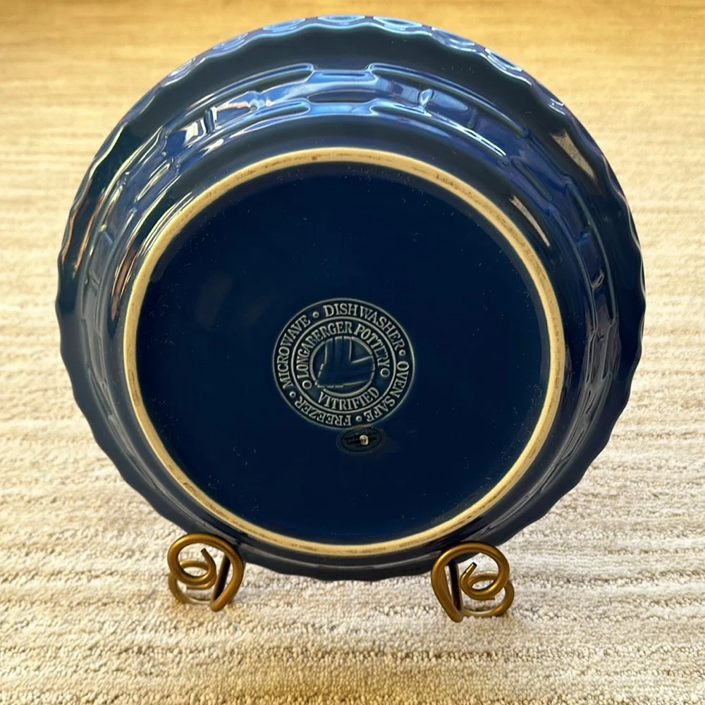 Like New: Longaberger Woven Traditions Cornflower Blue 10